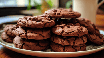 Gluten-Free Double Chocolate Chunk Cookies